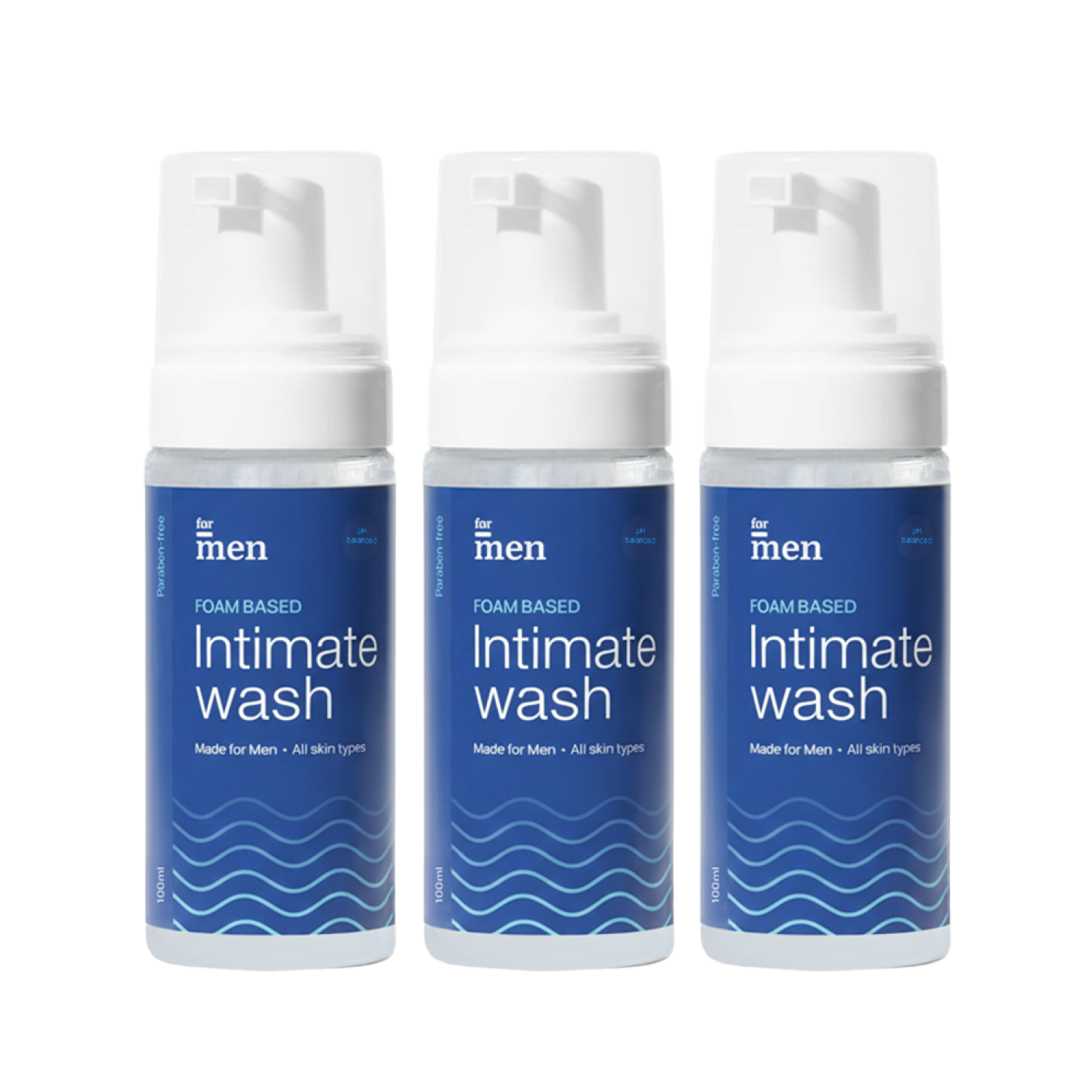 Foam Based Intimate Wash - 3 Bottles