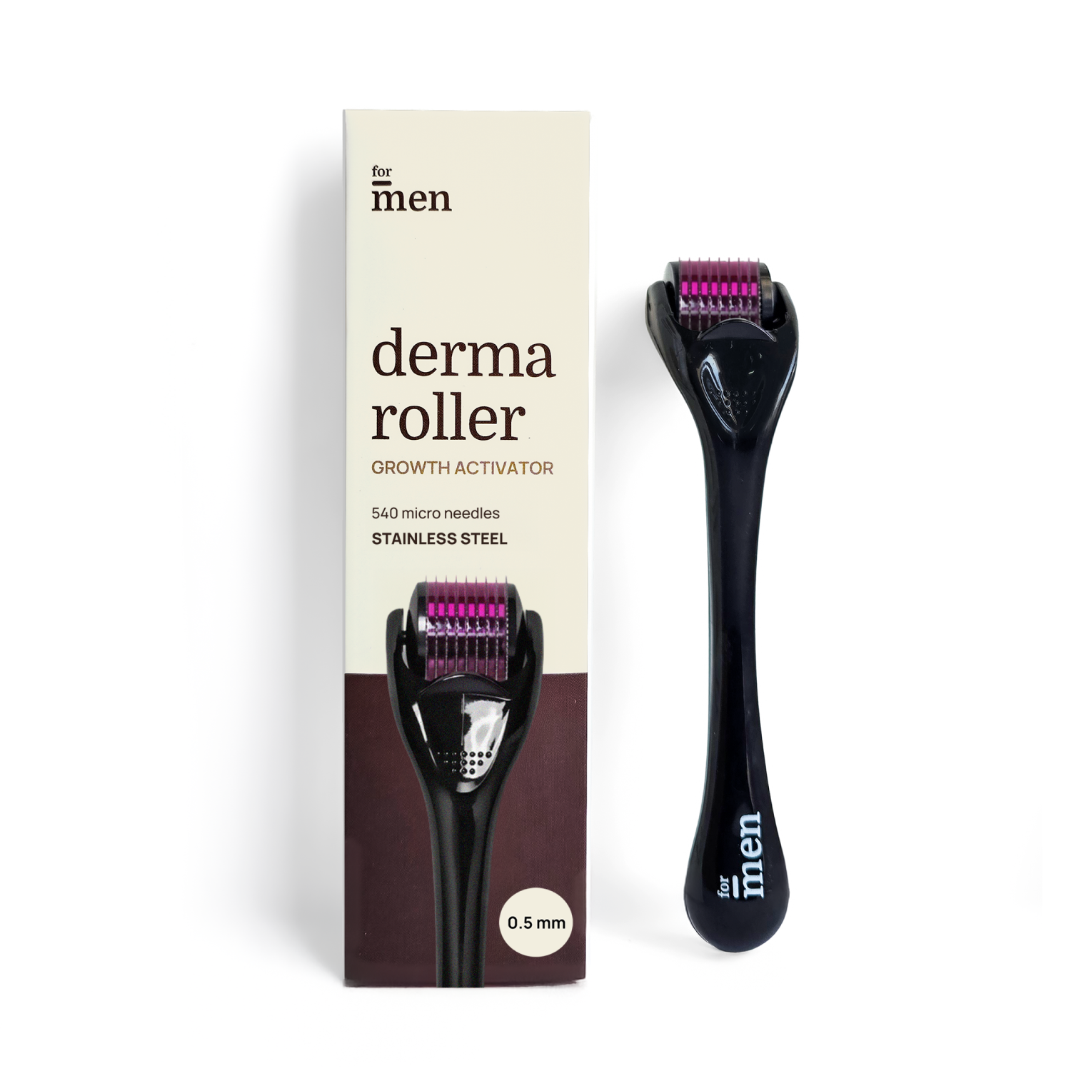 Derma Roller 0.5mm | Stainless Steel - Pack of 1