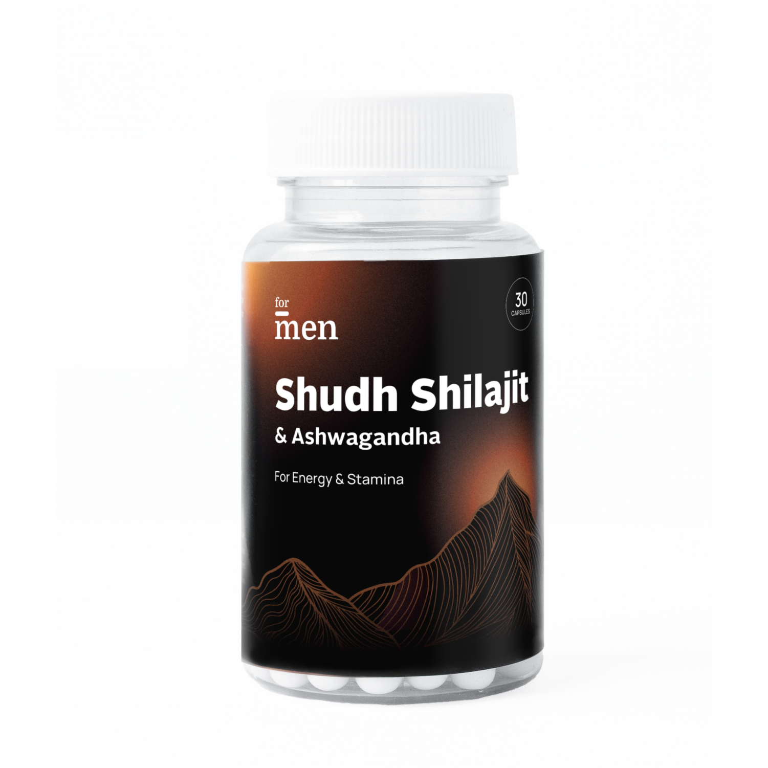 Shudh Shilajit & Ashwagandha - Pack of 1 (30 Tabs)