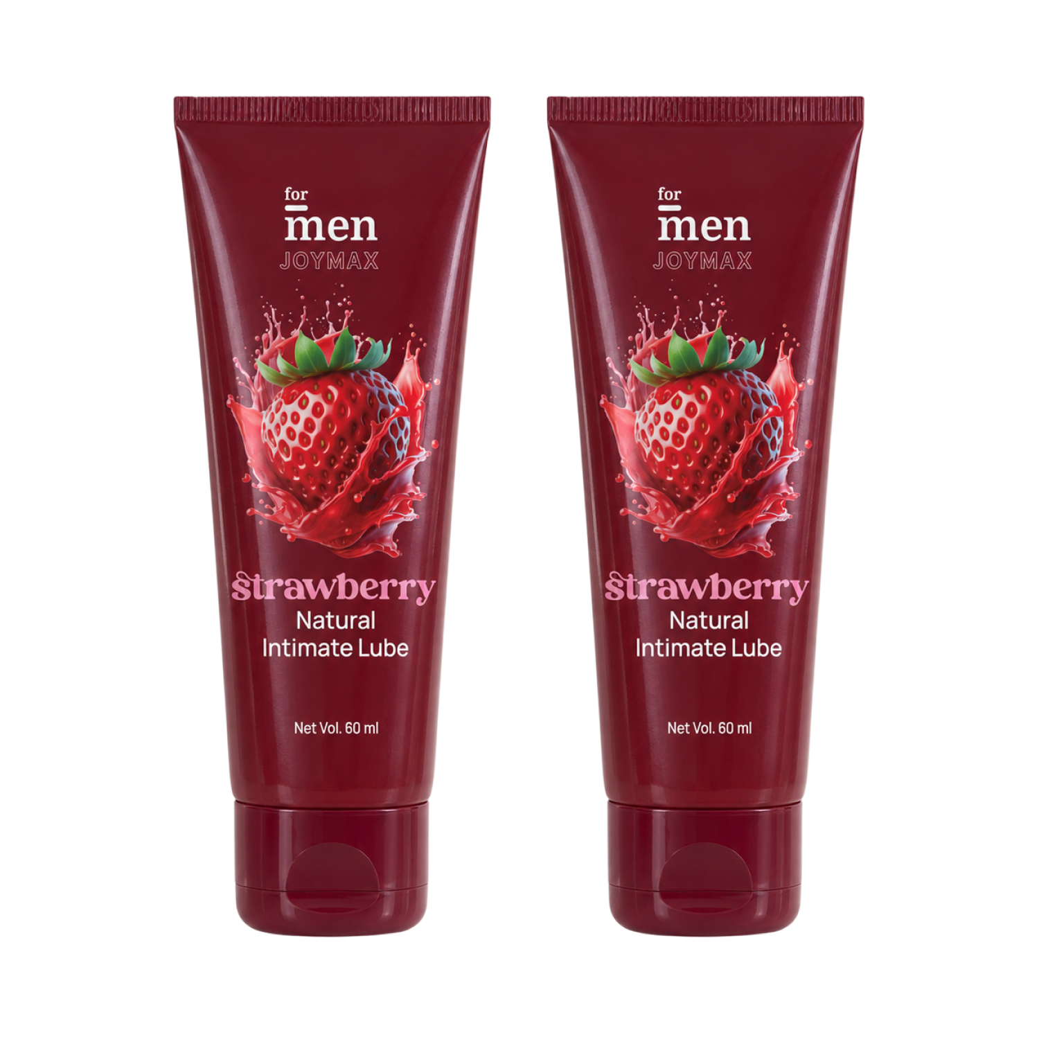 JoyMax Strawberry Lube 60ml - 2 Tubes
