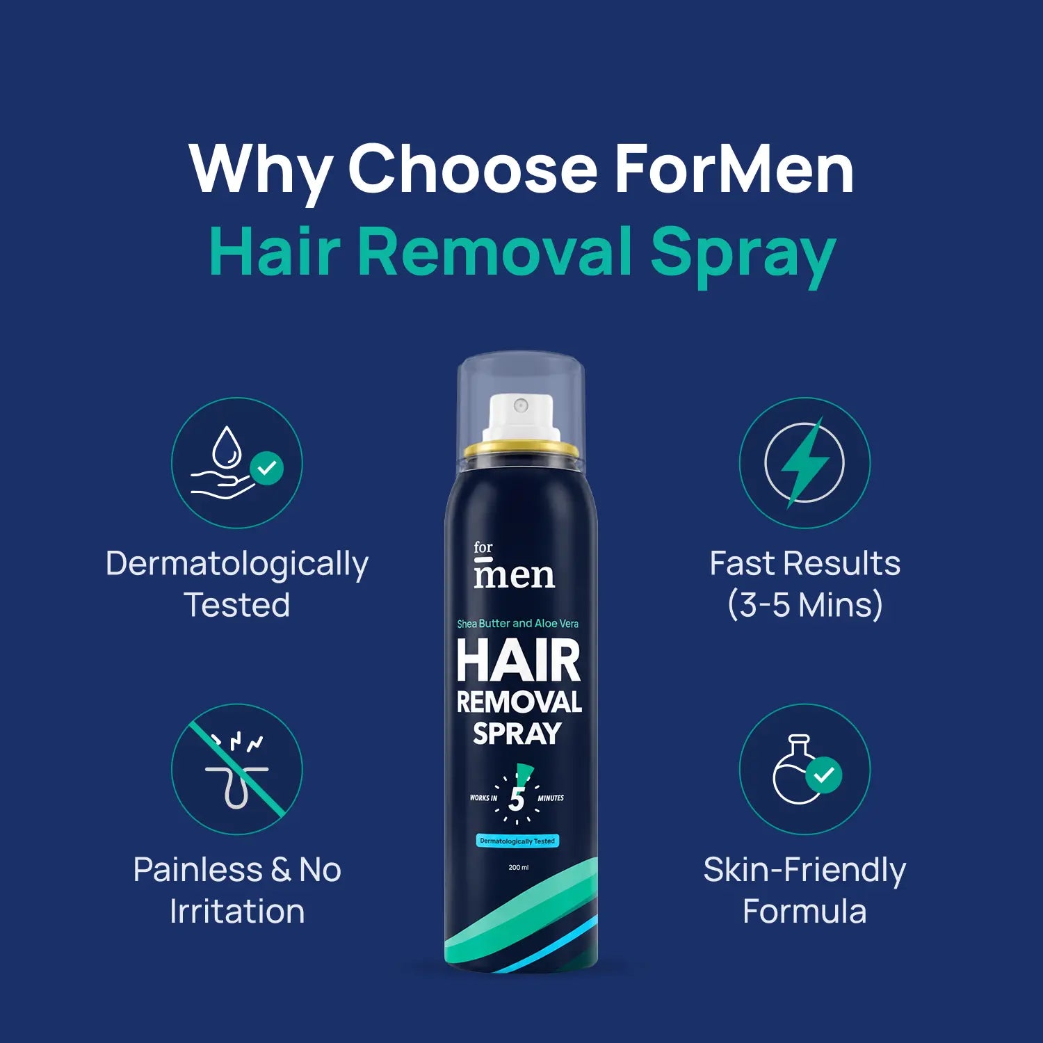 ForMen Hair Removal Spray