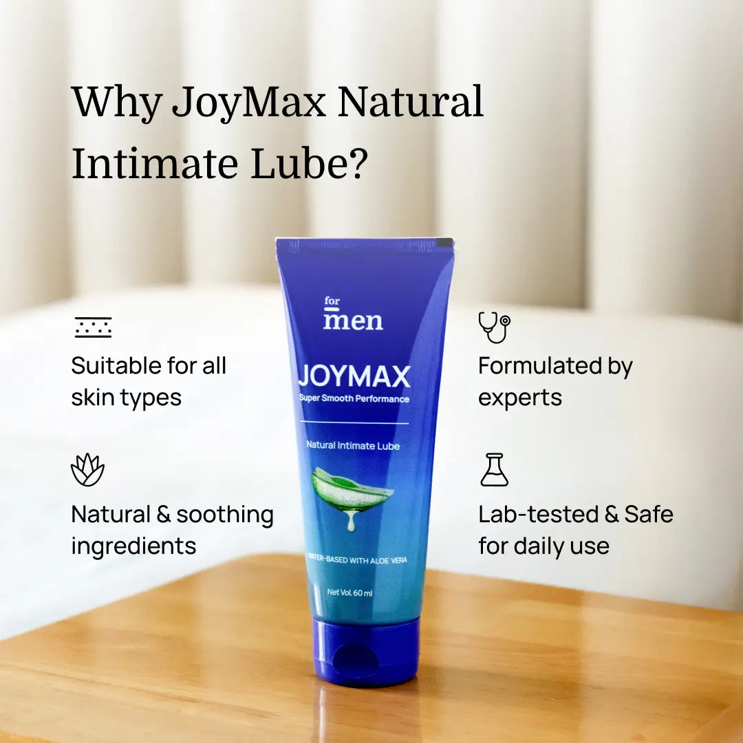 JoyMax Intimate Lube Gel – Aloe Infused Water-Based Formula (60 ml)