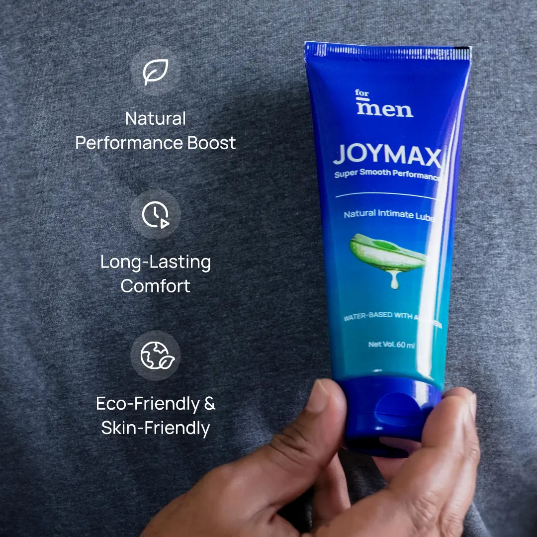 JoyMax Intimate Lube Gel – Aloe Infused Water-Based Formula (60 ml)