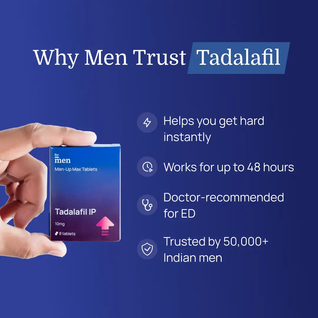 Man Up Max Tablets – Get Hard Tablets for Men