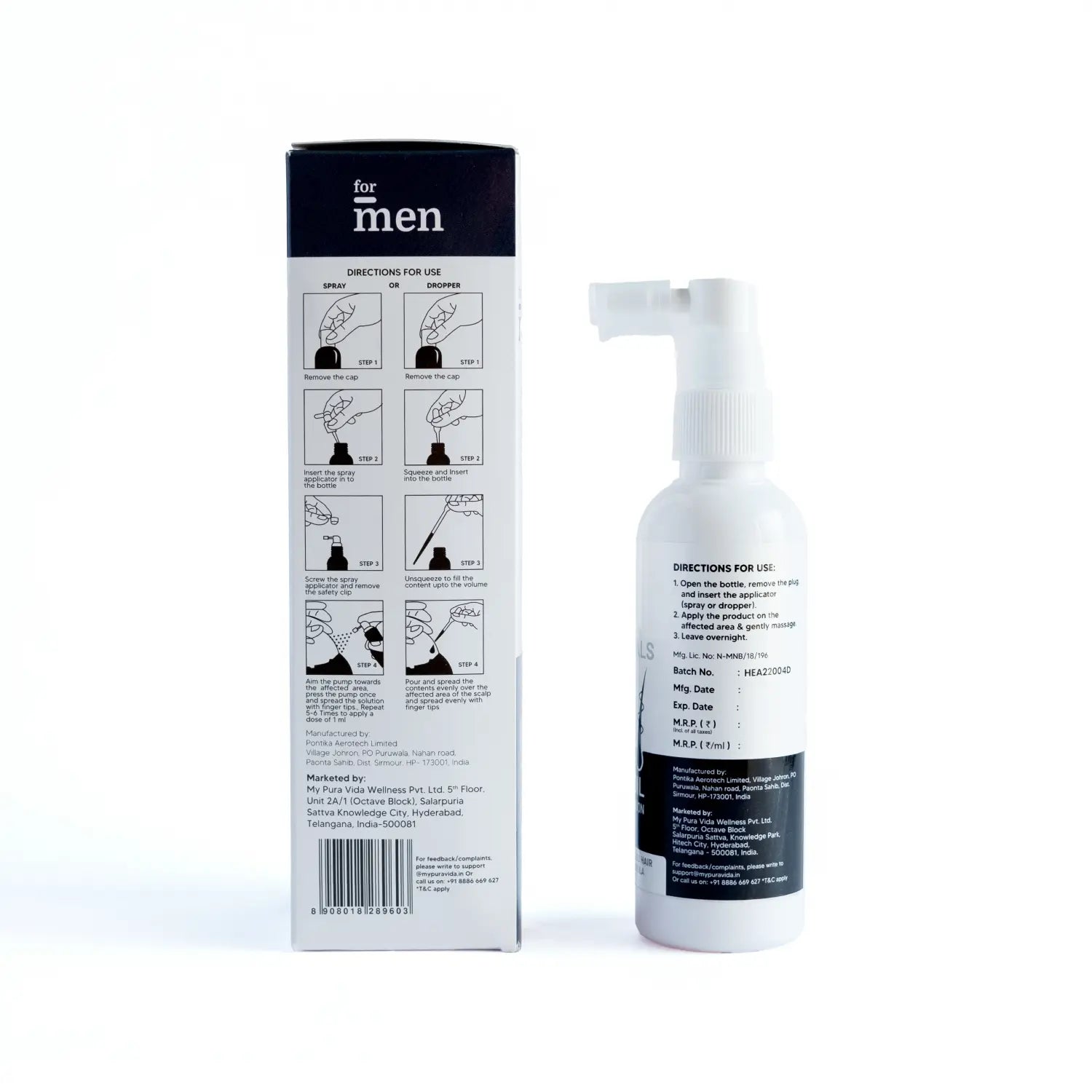 Minoxidil Topical Solution 5% (60ml)