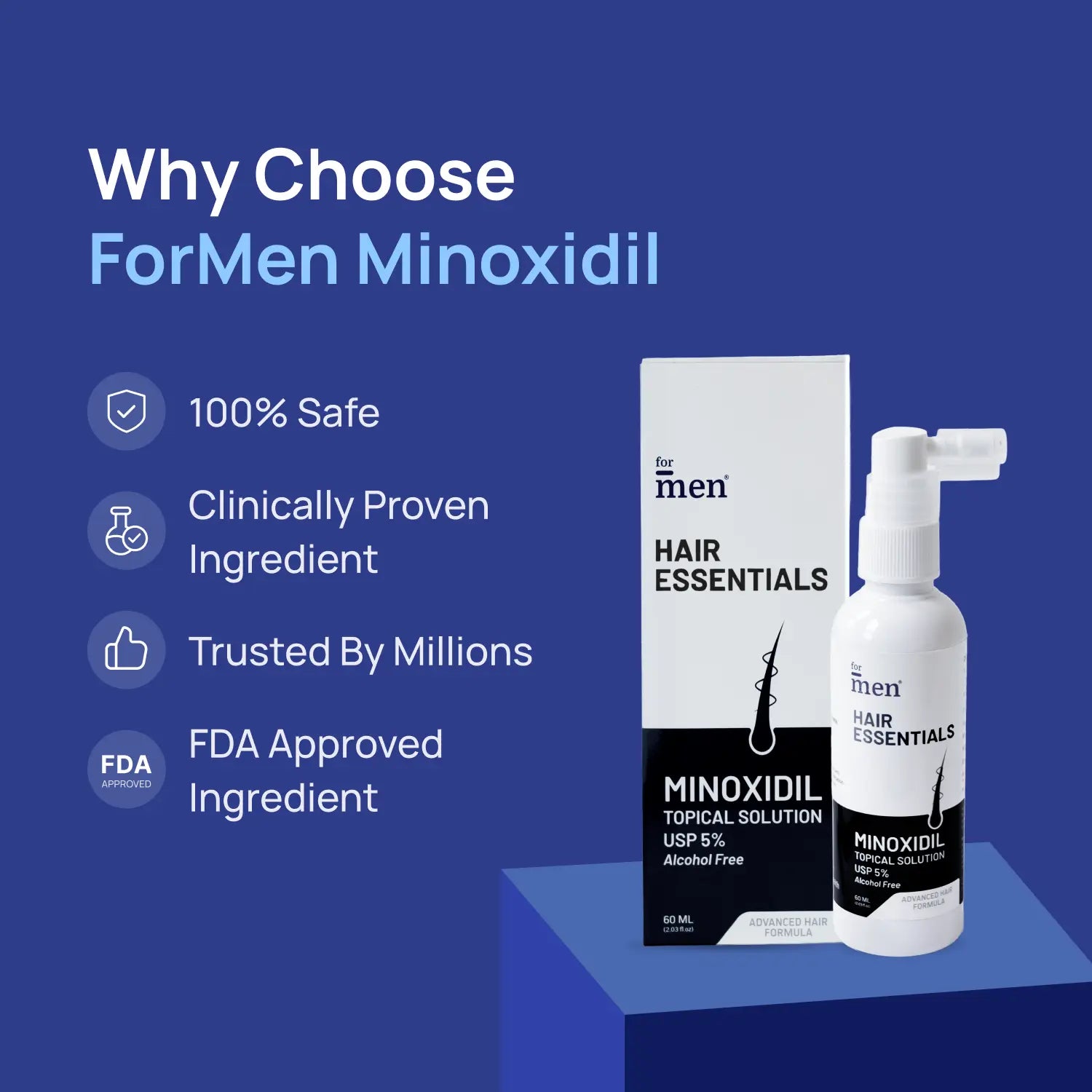 Minoxidil Topical Solution 5% (60ml)