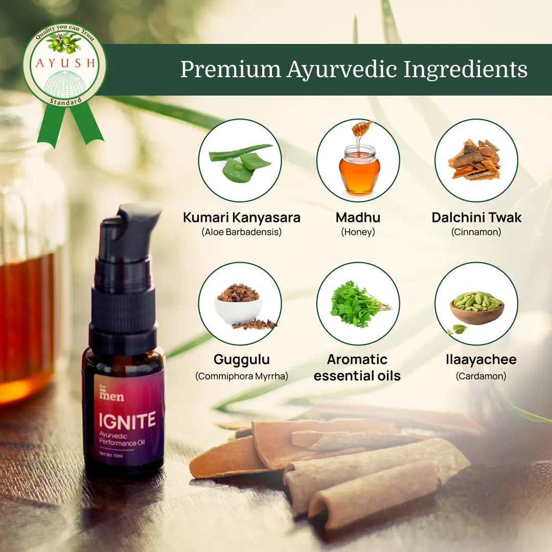 Pleasure Max Tablets & Ignite Oil Combo