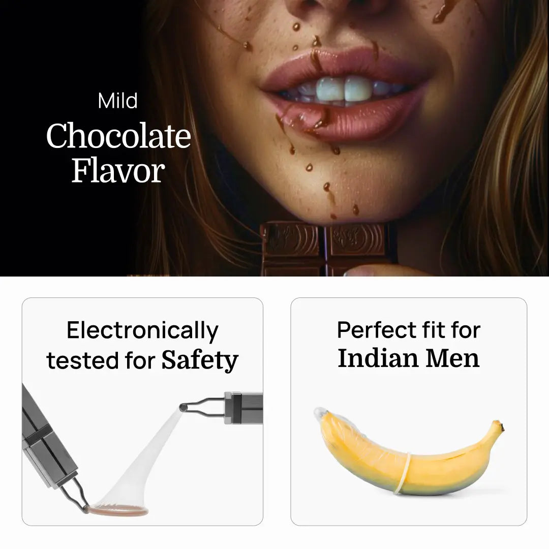 Flavour Pair — Chocolate & Strawberry Condoms