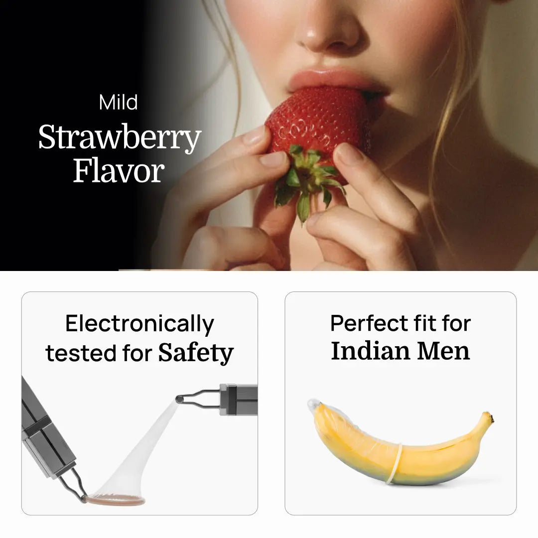 Flavour Pair — Chocolate & Strawberry Condoms