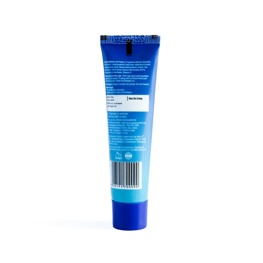 Pocket Natural Intimate Lube – Water-Based with Aloe Vera (20ml)