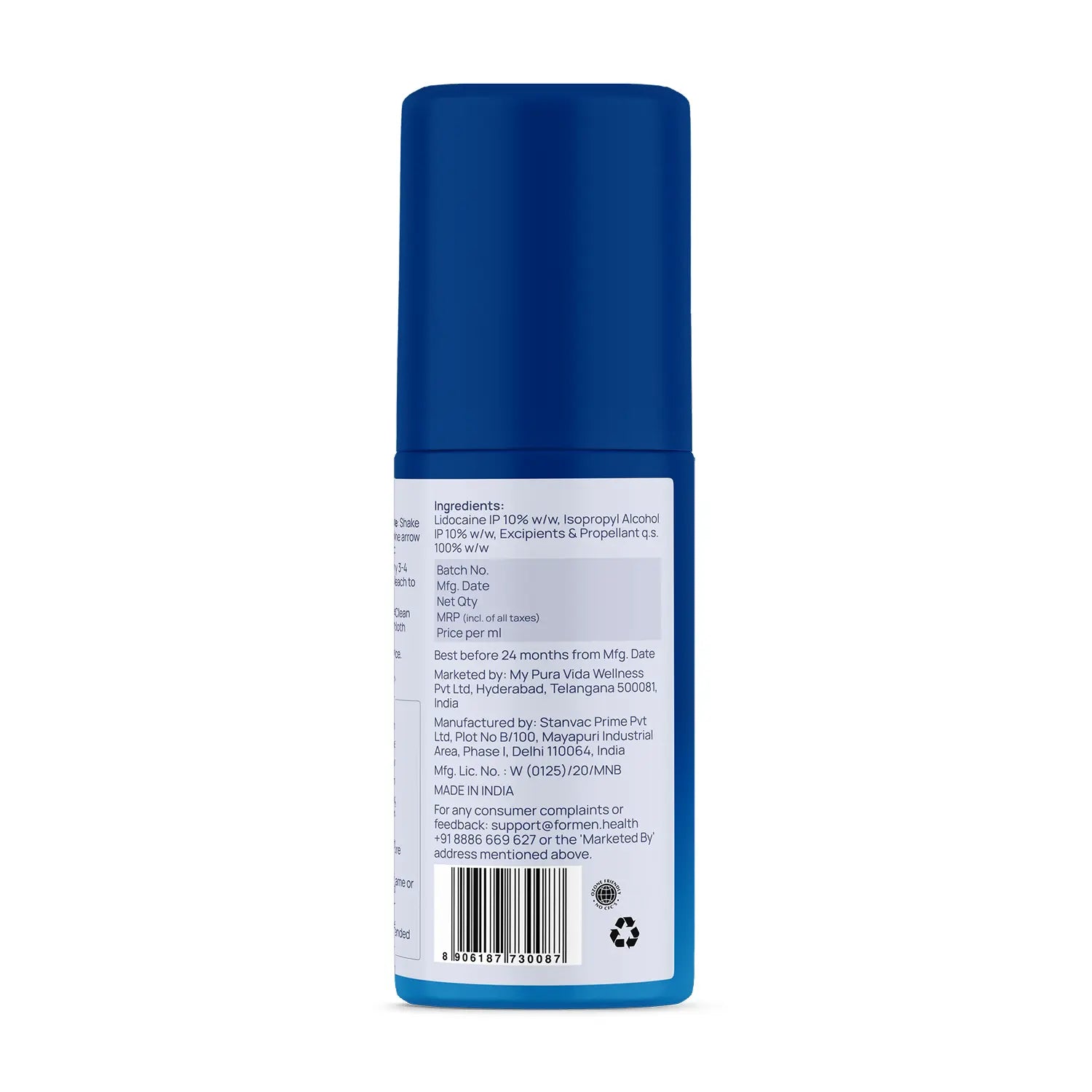 Prolong Delay Spray for Men (30 ml)