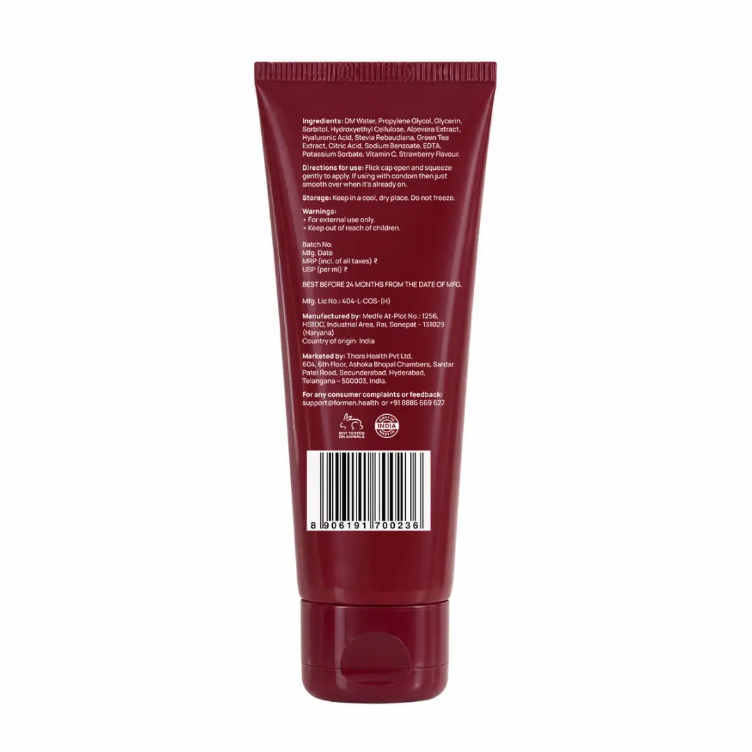 JoyMax Strawberry Natural Intimate Lube (60 ml)